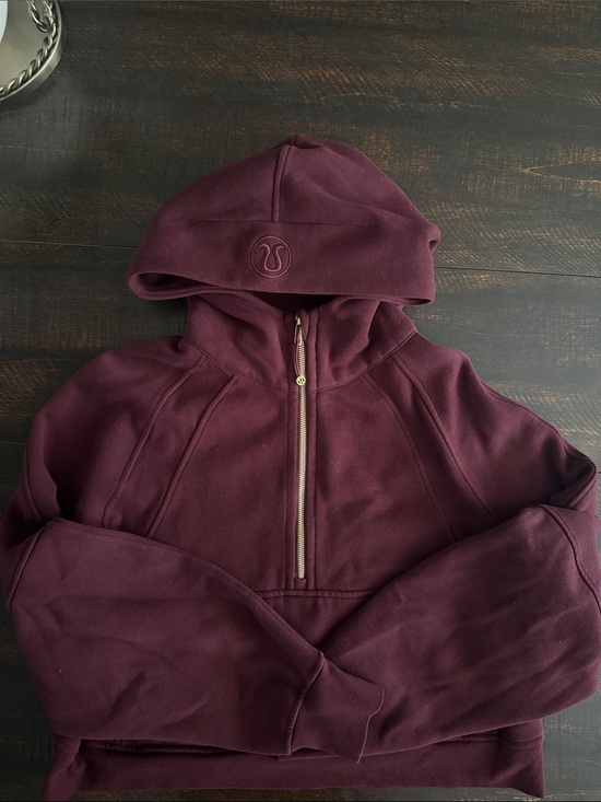 lululemon athletica Tops - lululemon athletica Hoodie in Burgundy